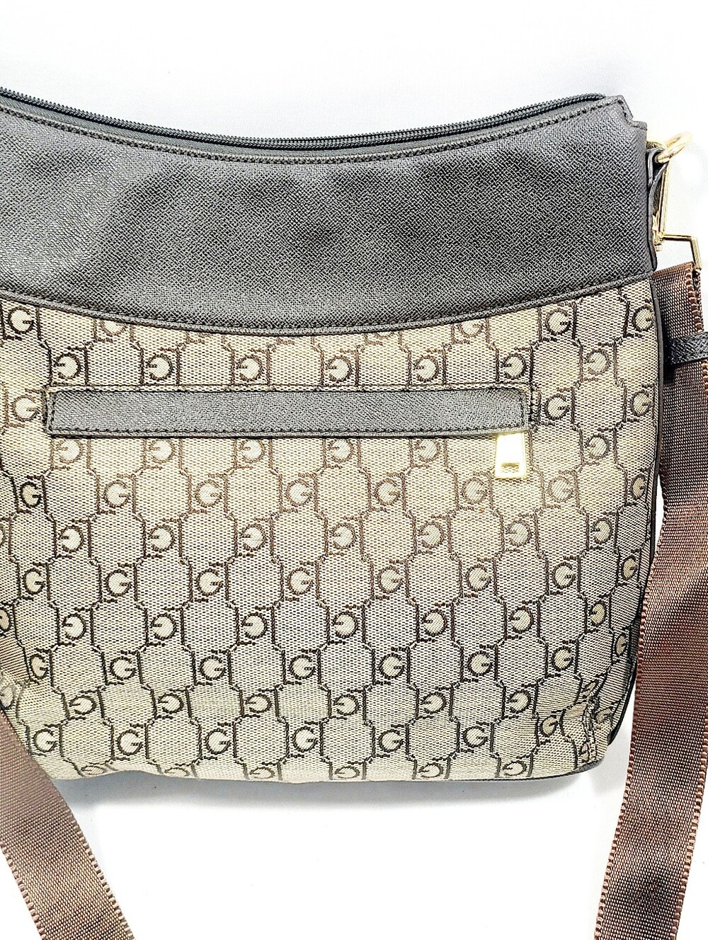 Guy Laroche Canvaa Leather Bag - Picture 3 of 7